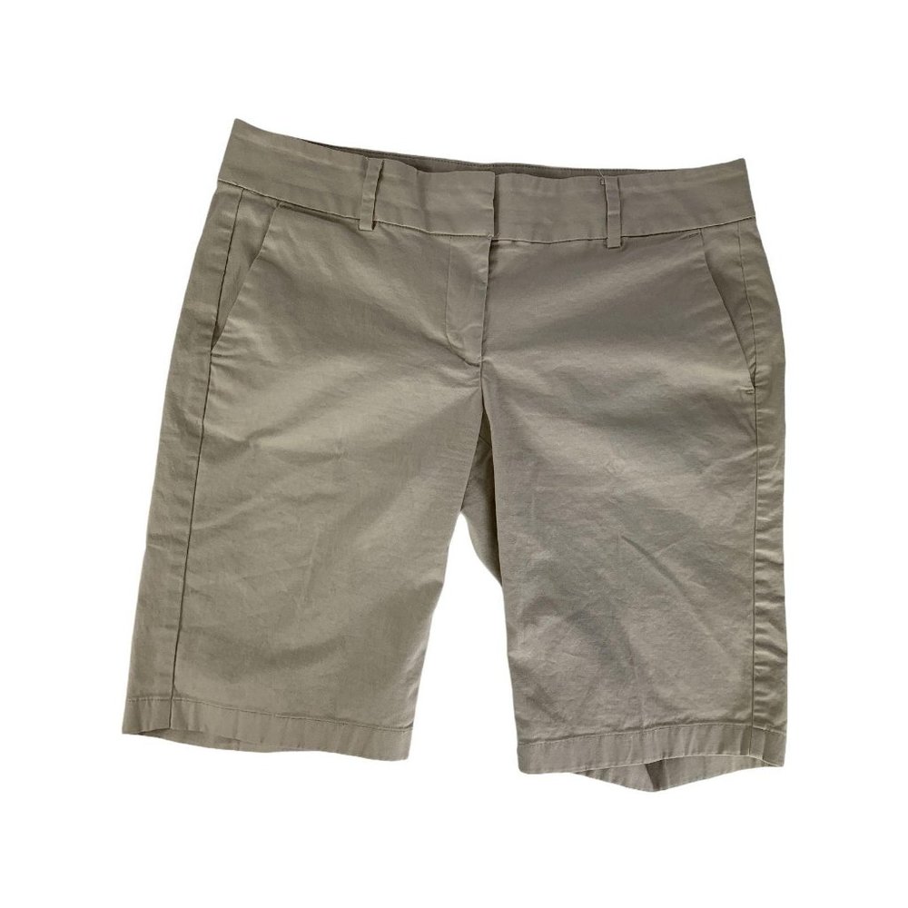 Ann Taylor 4 Short Boardwalk Bermuda 32 X 10.5 Tan